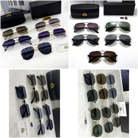 New Maybach Square Rimless Cut-Edge Sunglasses-6722  